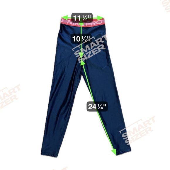 Nike Pro Women's Black High Rise Training Gym 7/8 Leggings Size XS DA0570-010 - Picture 9 of 9